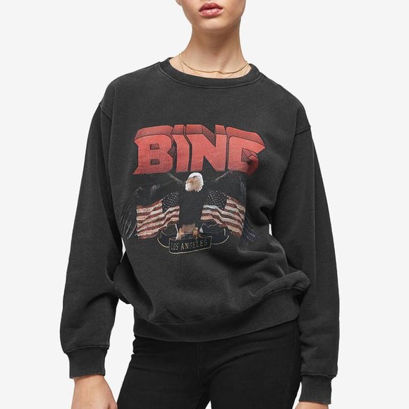 Anine Bing VINTAGE BING SWEATSHIRT - Picture 7 of 11